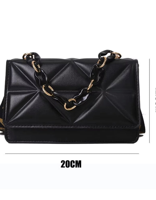 Load image into Gallery viewer, Fashion Women Shoulder Bag Handbags PU Leather Flap Bag Female Large Capacity Casual Crossobdy Clutch
