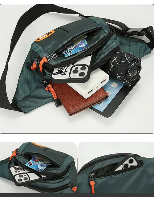 Load image into Gallery viewer, Mobile Waist Bag for Both Men and Women Multifunctional Large Capacity anti Splash Business Wear-Resistant Construction Site
