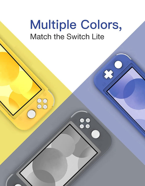 Load image into Gallery viewer, Protective Case for Switch Lite, Silicone Case Protective Rubber Cover Case, Shock-Absorption Anti-Scratch Non-Slip Case Compatible with Switch Lite Console - Blue
