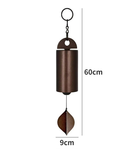 Vintage Metal Heroic Windbell Wind Chimes Deep Resonance Serenity Bell for Outdoor Home Garden Courtyard Decoration Home Decor