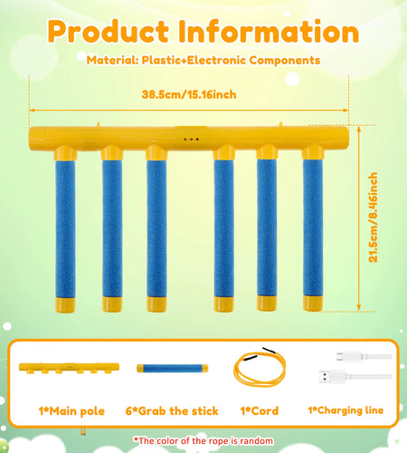 Challenge Falling Sticks Game Kids Stick Catching Toy Training Reaction Hand Eye Educational Parent-Child Interactive Toy Sports