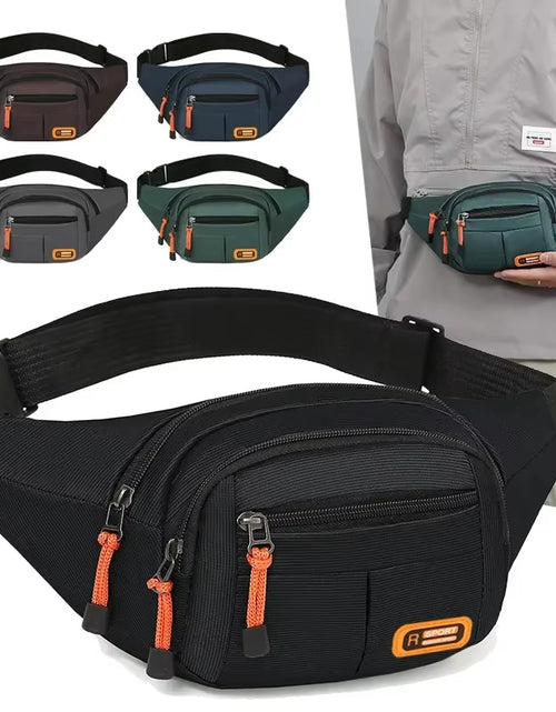 Load image into Gallery viewer, Mobile Waist Bag for Both Men and Women Multifunctional Large Capacity anti Splash Business Wear-Resistant Construction Site
