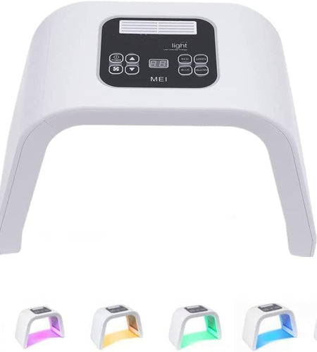 Infrared Light Therapy Led Facial Light Therapy Mask-Derma Plus, Photons Facial Skin Care Machine LED Beauty Mask Therapy Beauty Machine